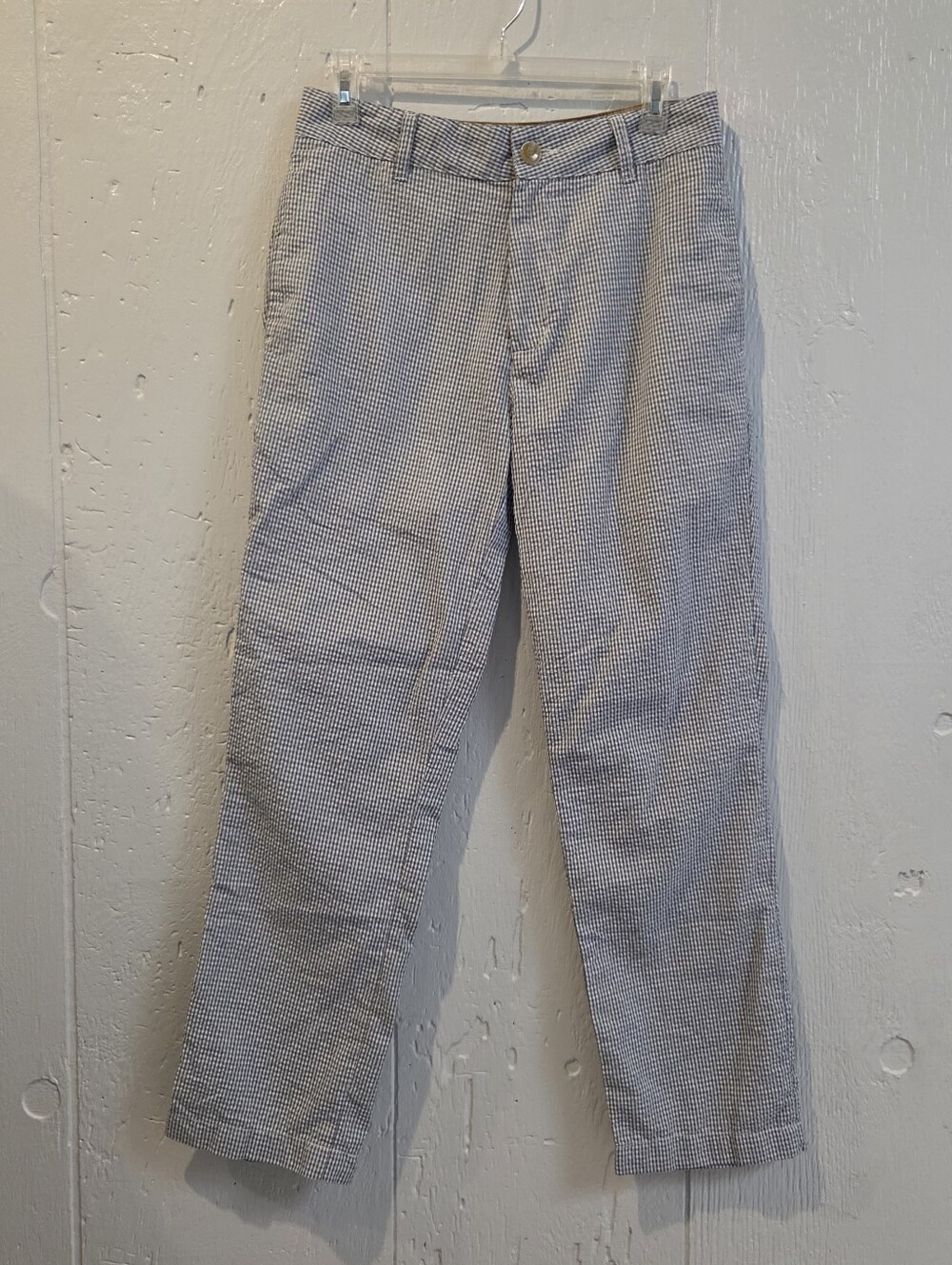 Betabrand Men's Lightweight Seersucker Pants